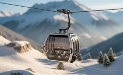 Originalgetreue Miniatur-Gondel 0